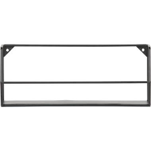 WOOOD wandplank Zeta L   zwart   16x40x16 cm   Leen Bakker