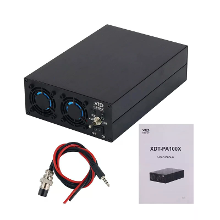 XDT PA100X 100W kortegolfversterker 100W uitgang 1,8MHz tot 30MHz laagdoorlaatfilter hoge efficiëntie RF versterker 50oh