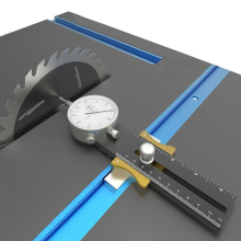 XIUYI Tafelzaag van aluminiumlegering Meetklok Corrector voor zaagtafel Zaagblad Evenwijdigheidscorrectie Houtbewerkingsgereed