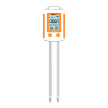 YY 1104 6 in 1 Bodemtester NPK/EC/Vocht/Temperatuur Dubbele Probes 90° Rotatie LCD 0 1999 mg/kg 0 1999 μS/cm 0 99% RV 0 