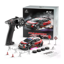ZLL SG516 RTR 1/64 2.4G 4WD Mini Rally RC Auto Afstandsbediening Race LED Licht Snelweg On Road Racing Bureau Modellen V